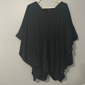 Cupshe Black Short Flowy Romper